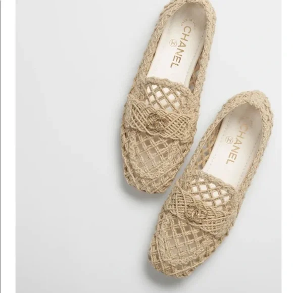 ISO CHANEL Braided Cord Loafers - Picture 2 of 3